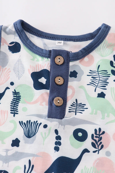 Dinosaur Baby Romper