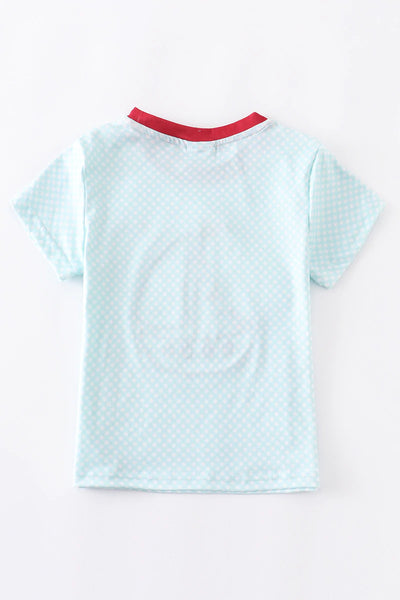 Patriotic Sailboat Boys Shirt