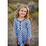 Navy Gingham Legging Set