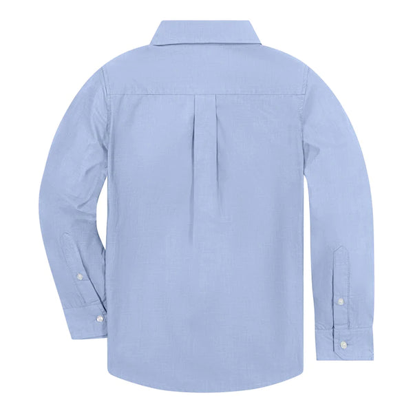 Andy & Evan Blue Chambray Button-Down