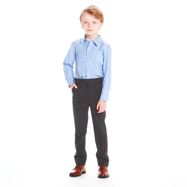 Andy & Evan Blue Chambray Button-Down