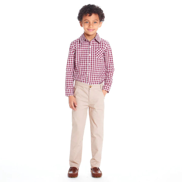 Andy & Evan Khaki Twill Pants