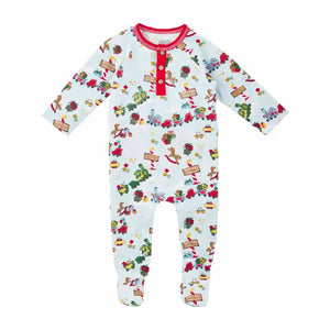 Blue Toyland Christmas Baby Sleeper