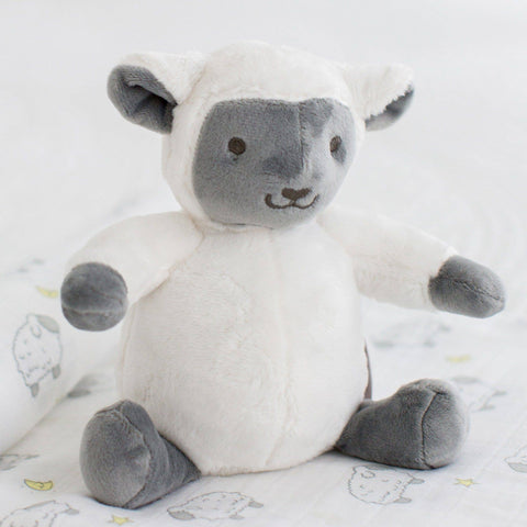 Baby Plush Toy, 7 Inch Sitting, Little Lamb