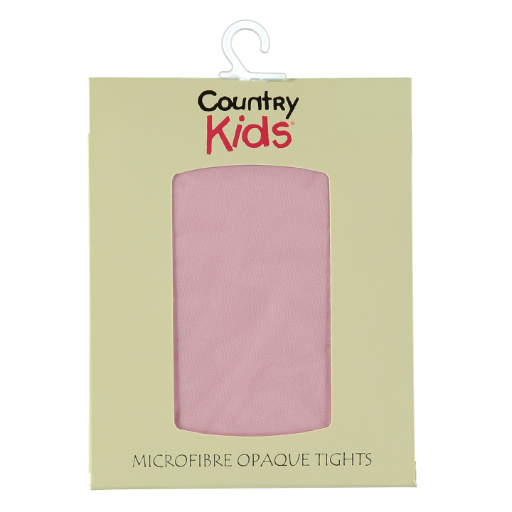 Microfibre Opaque Tights- Pink
