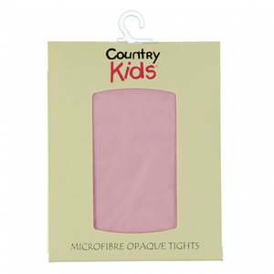 Microfibre Opaque Tights- Pink