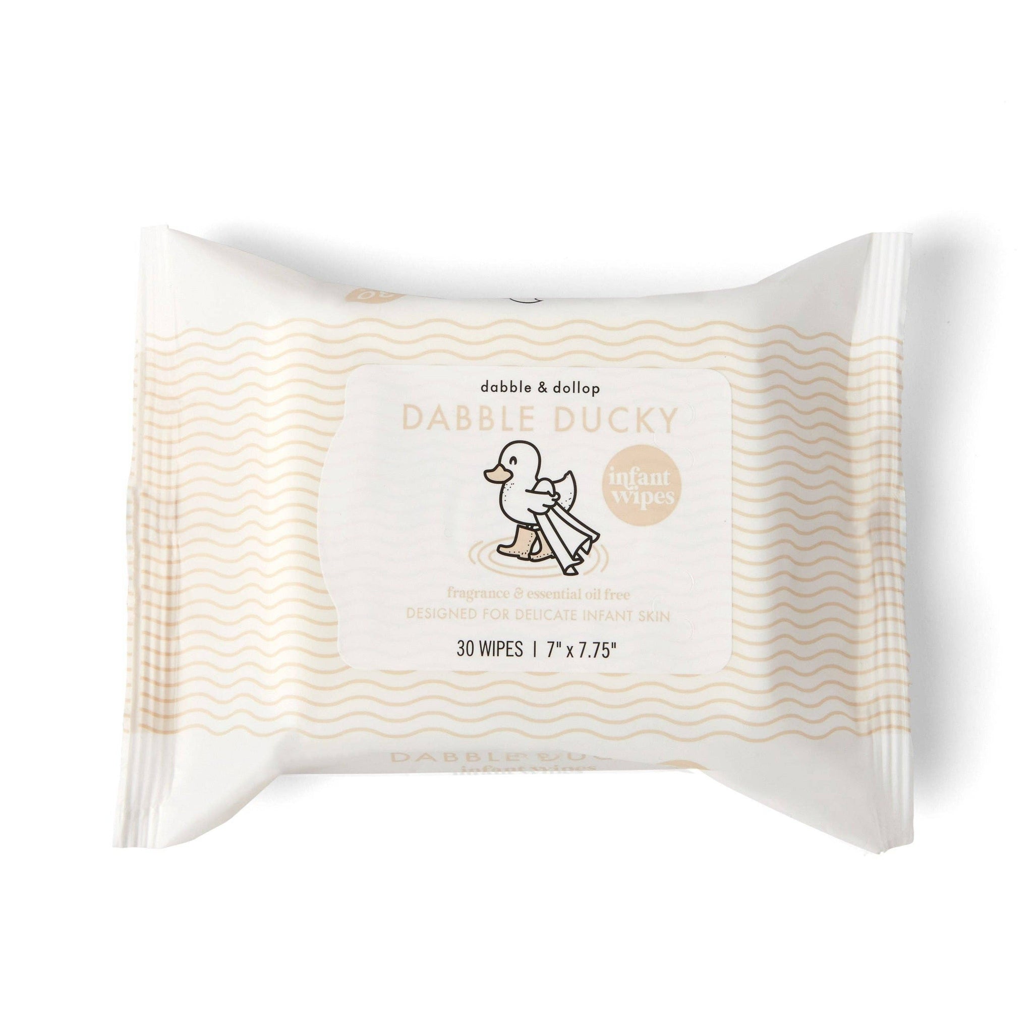 Dabble Ducky Fragrance-Free Infant Wipes
