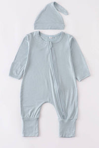 Seabreeze Bamboo Zip Romper