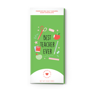 Teacher Appreciation Card with Chocolate INSIDE