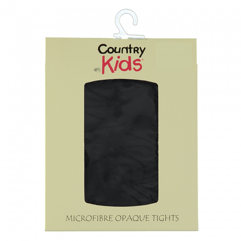 Microfibre Opaque Tights- Black