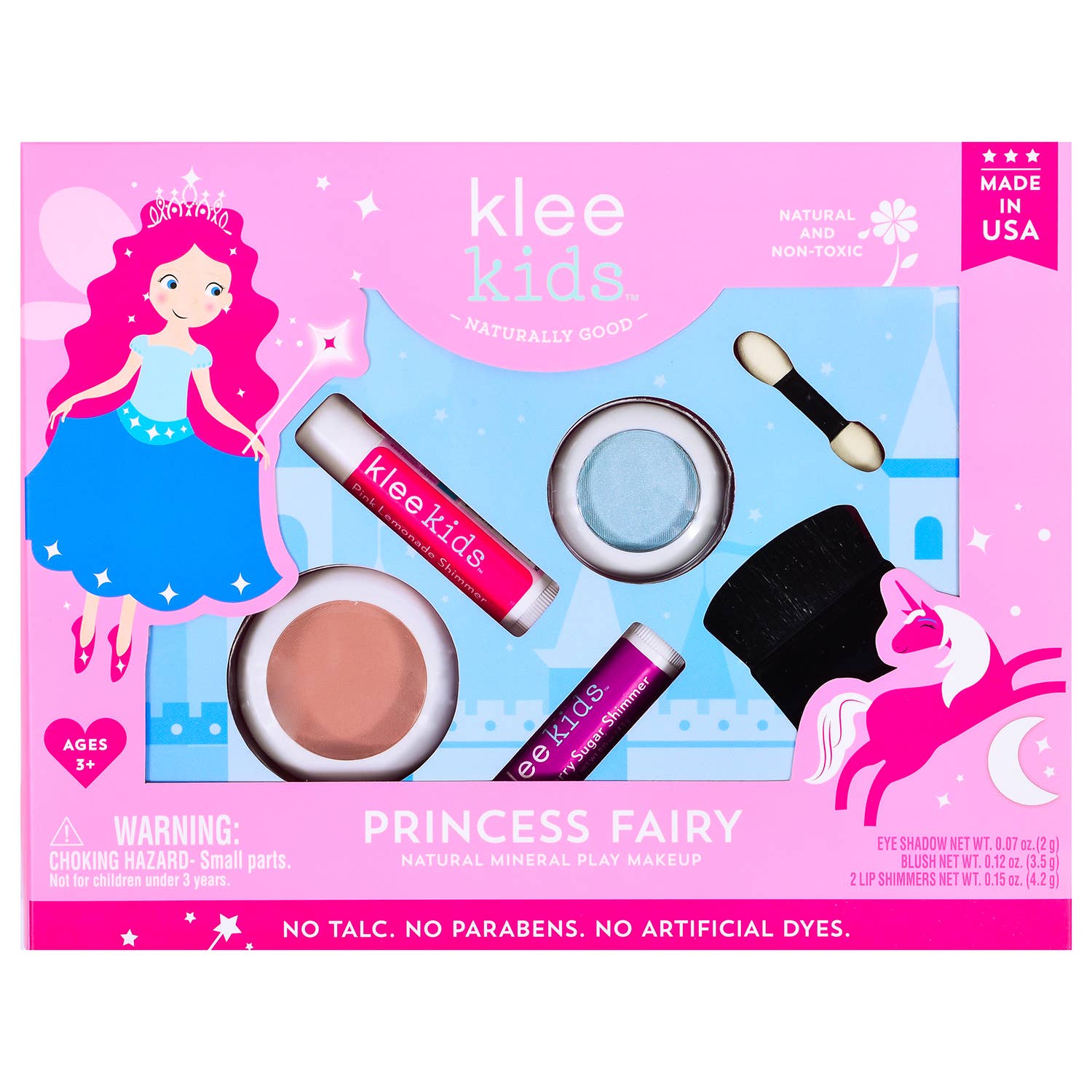 Butterfly Fairy - Klee Kids Natural Play Makeup 4-PC Kit