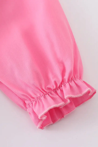 Pink Heart Smocked Tutu Dress