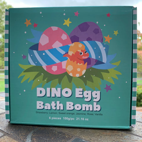 Dino Eggs Bath Bomb Set