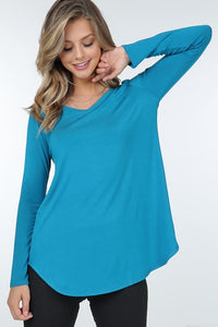 Mary Teal Top